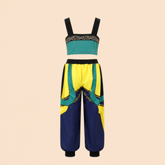 Kpop Demon Hunters Zoey Outfit | Embroidered Girls Costume Set for Dance & Cosplay