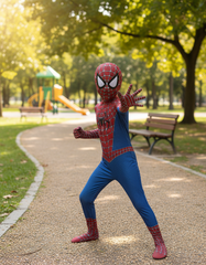 Spider-Man Costume for Kids | Boys & Girls Raimi Spider-Man Halloween Outfit | Toddler Cosplay Suit