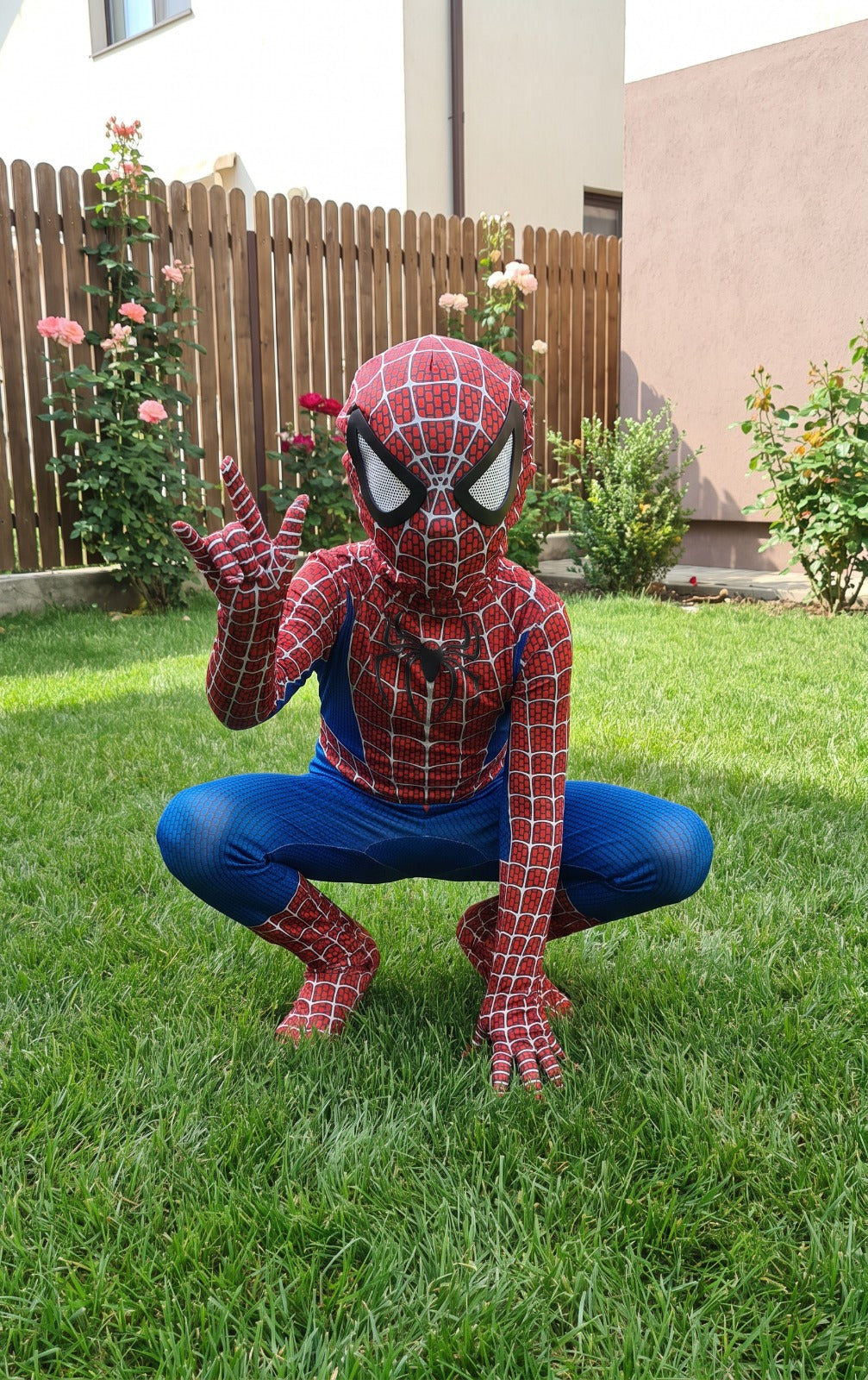 Spider-Man Costume for Kids | Boys & Girls Raimi Spider-Man Halloween Outfit | Toddler Cosplay Suit
