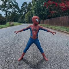 Spider-Man Costume for Kids | Boys & Girls Raimi Spider-Man Halloween Outfit | Toddler Cosplay Suit